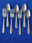 Vintage Sterling Silverware Westmoreland lot of 7.  7.16 ounces