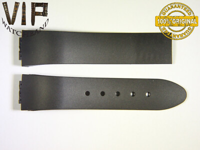NEW OEM Authentic JORG HYSEK strap 24 mm rubber black color