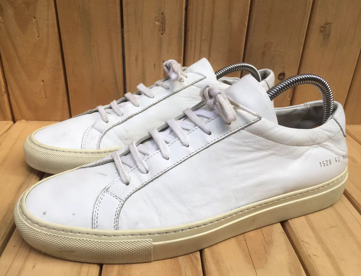 Buy Pre-owned & Brand new Luxury Common Projects White Original Achilles  Leather Sneakers Online | Luxepolis.Com