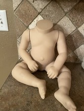 Fusion Specialties Baby 6 Months Boy Girl Torso Mannequin Display Form Skin Tone