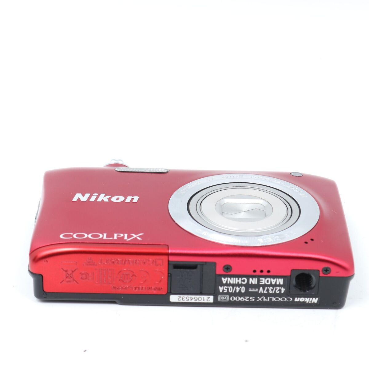 Nikon COOLPIX S2900 Red 20.0MP Compact Digital Camera From Nikon COOLPIX S2900 Red 20.0MP Compact Digital Camera From