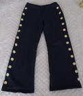 Gymboree 7 Girls Sunflower Joggers Sweatpants Pants Navy Vguc spring fall