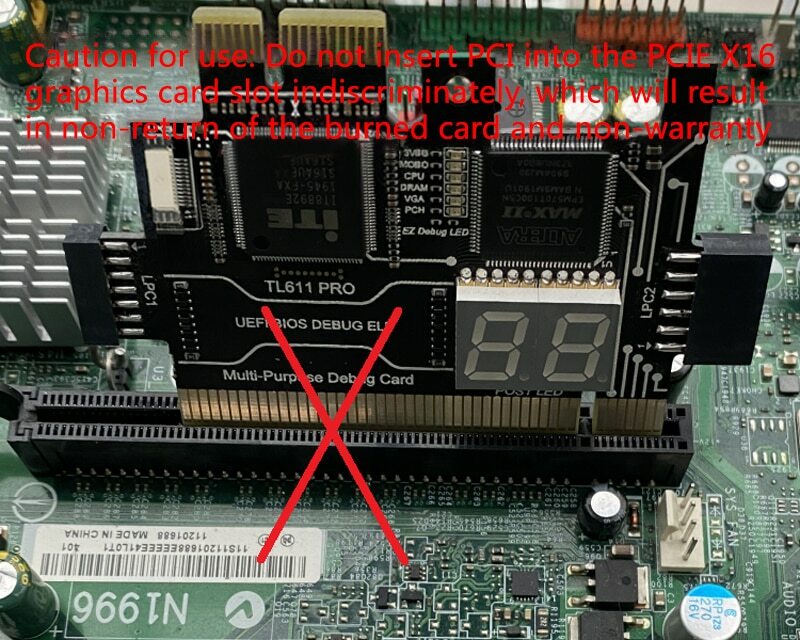 TL611 TL631 Pro PC PCI PCI-E LPC Diagnostic Analyzer Tester TL611 TL631 Pro PC PCI PCI-E LPC Diagnostic Analyzer Tester