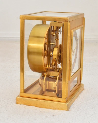 Jaeger LeCoultre Atmos Clock, Model 522, Tuxedo Model, Serviced, Runs Well - Picture 4 of 9