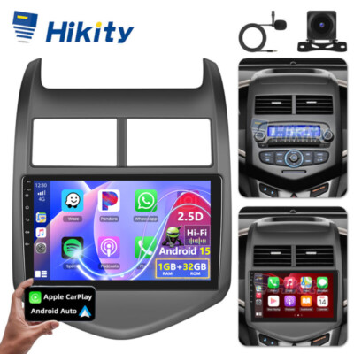 9'' Apple Carplay Autoradio für Chevrolet Aveo T300 2011-2016 GPS Navi Android 15