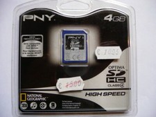 PNY High Speed SDHC Memory Card 4GB