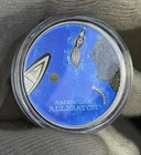 2022 Palau American Alligator 1 oz Silver  High Relief Coin