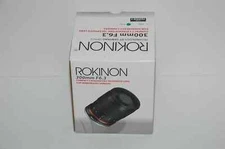 Rokinon 300M-FX-BK 300mm F6.3 Mirror Interchangeable Lens for Fuji X Mirrorless