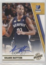 2010-11 Panini Season Update Signatures 8/25 Shane Battier #112 Auto 2d0