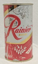 Red Rainier flat top Beer Can (Bowling, games)