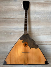 Vintage Consert Balalaika Alto Handcrafted by Grigorieva E. P. 1972 Soviet Era.