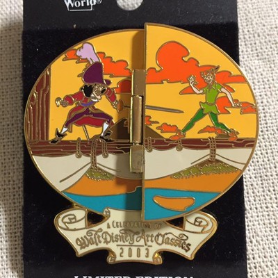 Overseas Disney LE Peter Pan vs Captain Hook Pin Badge Pin Badge #883804