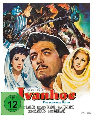 Ivanhoe - Der schwarze Ritter - Digipack # BLU-RAY+DVD-NEU