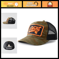 Men's Ripstop Mesh-Back Camo Cap - Lightweight, Breathable, Outdoor Hat