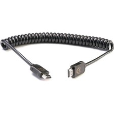Atomos HDMI Full to HDMI Full Coiled Cable, 40cm/16" Coiled 80cm/32" Extended 