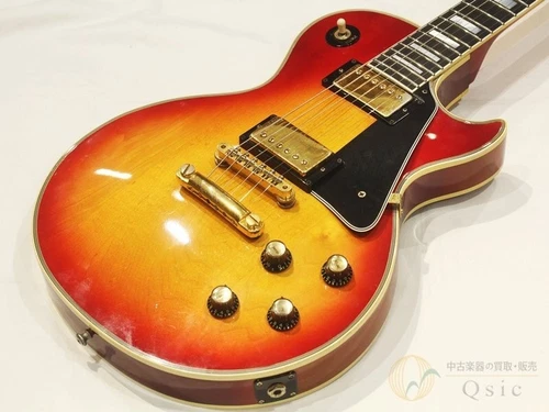 Used Gibson Les Paul Custom Refretted/3P Maple Neck 1976 Olh57 Namba Store Stock