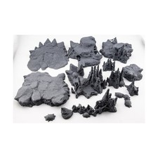 Lot Terrain 28mm Rocks Collection 1 NM