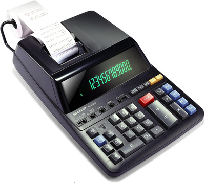 12-Digit Print Calculator Desktop Size Adding Machine, Perfect for Everyday Use