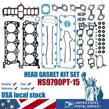 Cylinder Head Gasket Set Fit For Ford E150 E250 Expedition F150 5.4L HS9790PT-15
