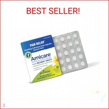 Boiron Arnicare Tablets for Pain Relief from Muscle Pain, Joint Soreness, Swelli