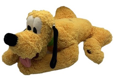 Disney Pluto Plüschtier Kuscheltier liegender Hund gelb Stofftier schneller Versand