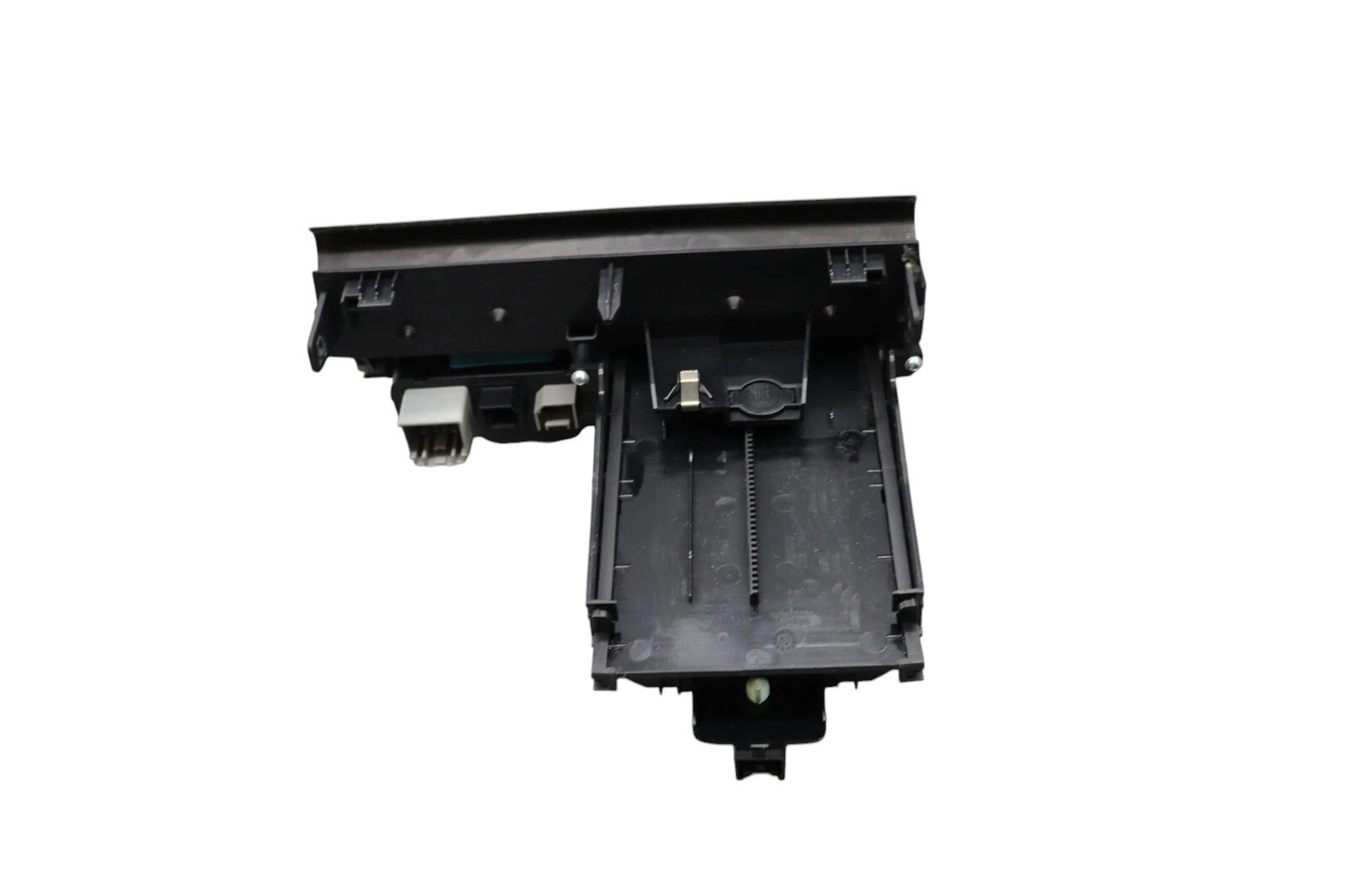 14-19 Maserati Ghibli Dashboard AUX USB Phone Storage Box Compartment Black  Oem