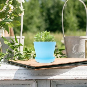 10 Pcs Planter Box Succulent Flower Pot Container Plastic Pots
