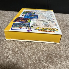 Knuckles' Chaotix Sega Genesis 32X 1995 Complete in Box with Registration Card.