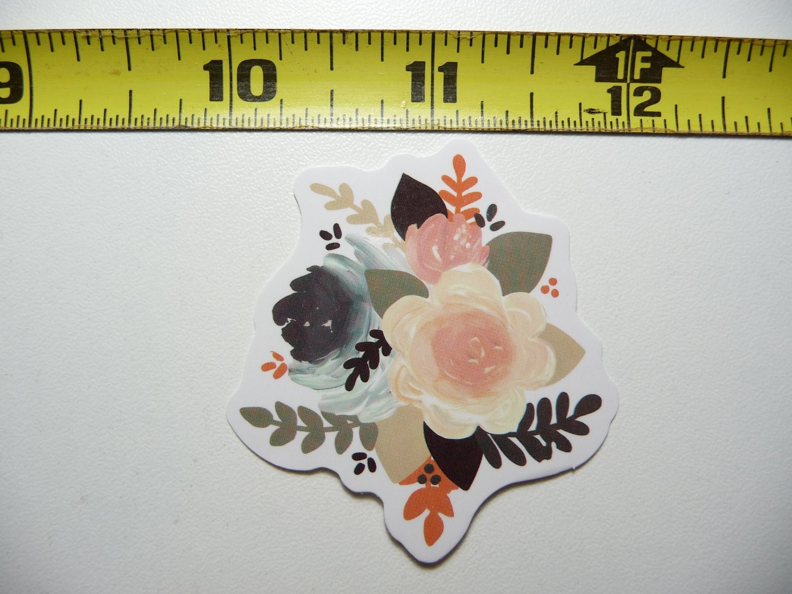 Tropical Vacation Flower Sticker Decal for Group Trips