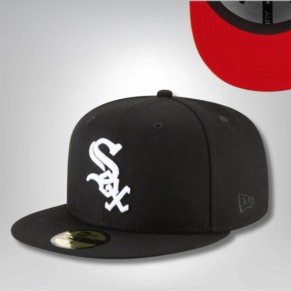 Chicago White Sox 2005 World Series Champions New Era 59FIFTY Fitted Hat MLB Cap - Image 2 of 3
