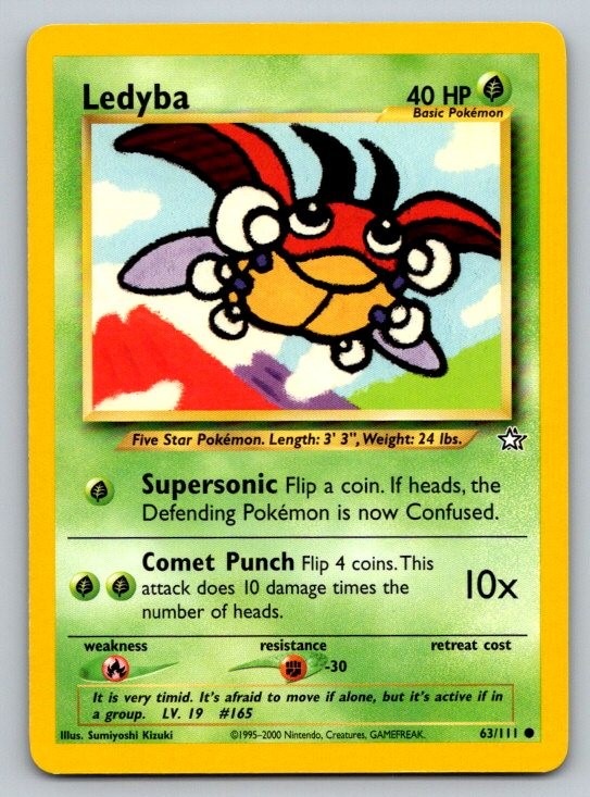 Ledyba Neo Genesis 063/111 LP Unlimited