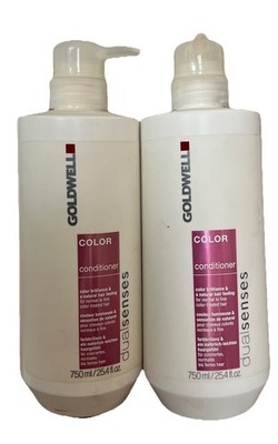 2X Goldwell Dual Senses Color Brilliance Normal-fine Hair Conditioner 25.4 oz Ea