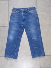 VTG Wrangler 915PW Jeans Regular Fit 34X36 Made In USA Measures 31x23 / Sz 12