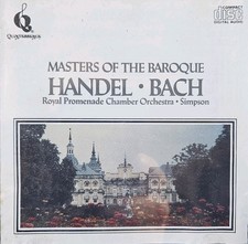 Masters Of The Baroque Handel BaxhCD Gently Used