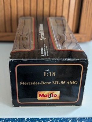 MAISTO MERCEDES BENZ ML 55 AMG 1:18 Scale | eBay