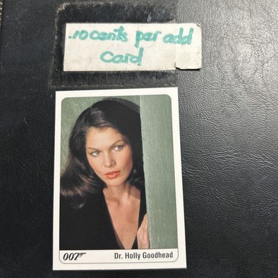 2007 Complete James Bond 007 #99 Dr Holly Goodhead Lois Chiles Moonraker