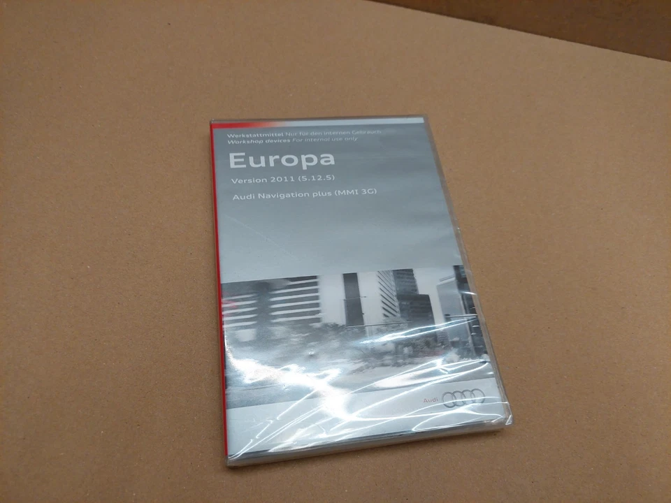 Audi MMI Navigation System Plus MMI 3G SD Memory Card Europe 8R0051884N Genuine - Image 2 of 4