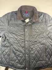 NEW Daniel Cremieux Men's Tyler Quilted Navy Blue Jacket Size XL
