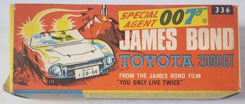 Corgi Toys No.336 James Bond Toyota 2000GT with box - Picture 9 of 14