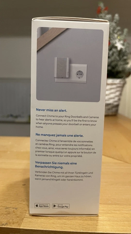 Ring Chime Pro IP-Video-Türsprechanlage WLAN Komplett-Set - Weiß (8AC2PZ-0EU0) - Bild 4 von 4