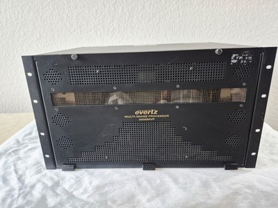 Evertz 3000MVP Multiviewer 6x 3001MVP-OV-HSN & 6x 3000MVP-PPMX-16