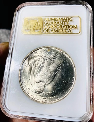 1923 PEACE DOLLAR VERY PQ* OLD NGC MS64 RARE GEN 3.0 HOLDER