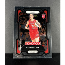 2024 Panini Prizm Monopoly WNBA Caitlin Clark RC Indiana Fever #65 Basketball