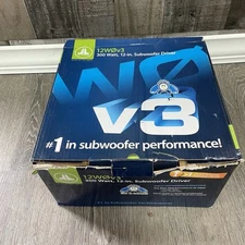 JL Audio 12W0V3-4 12 inch Poly Car Subwoofer 300W 4ohm