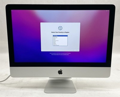 Apple iMac 16,2 A1418 21.5'' AIO Core i5-5575R 2.80GHz CPU 8GB 1TB HDD Monterey
