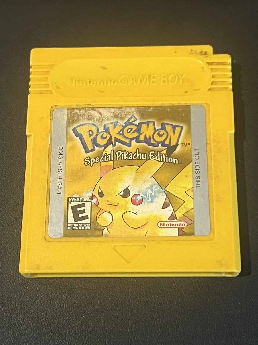 Nintendo Game Boy Pokémon Yellow Version: Special Pikachu Edition
