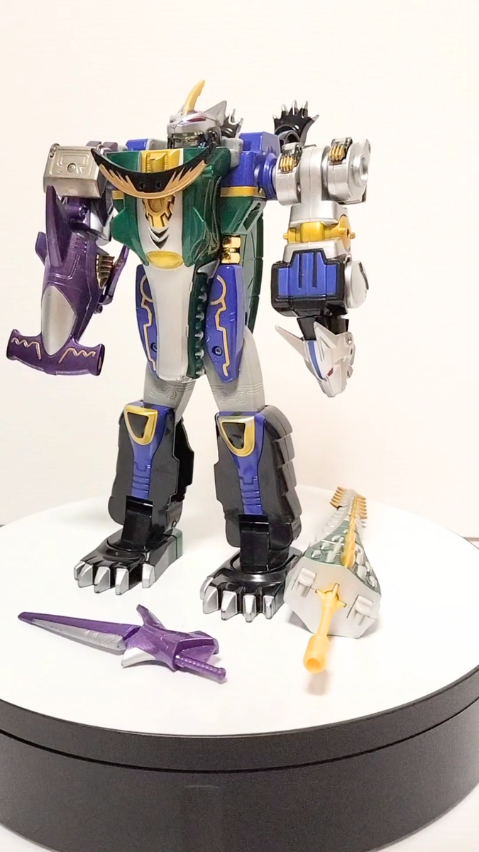 DX Gao Hunter Megazord Bandai Japan Power Rangers Wild Force