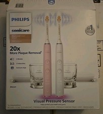 Philips Sonicare DiamondClean Smart Rechargeable Toothbrush Pink/White Open Box