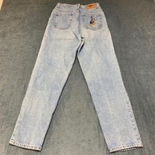 Vintage Warner Bros. Classic Looney Tunes Jeans Boys 6 Blue Denim Straight Leg