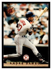 Andre Dawson #75 1995 Stadium Club Boston Red Sox